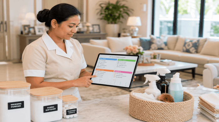 كيفية تنظيم المسؤوليات المنزلية لتحقيق كفاءة أكبر في الحياة اليومية